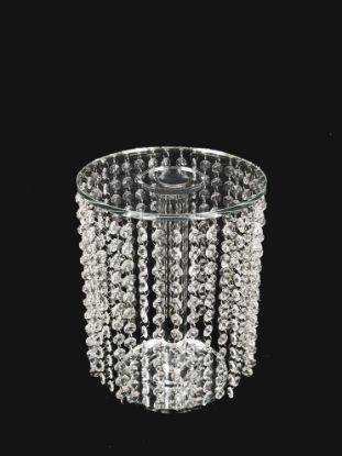 Picture of CCH4627 - 12" Tall Crystal Garland Chandelier Stand
