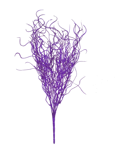 Picture of Purple - 16"  Angel Hair Glitter Twig