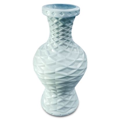 Picture of Blue Hydria Faceted Acrylic Vase