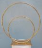 Picture of 9905-GD  Gold Double Hoop Centerpiece  24"