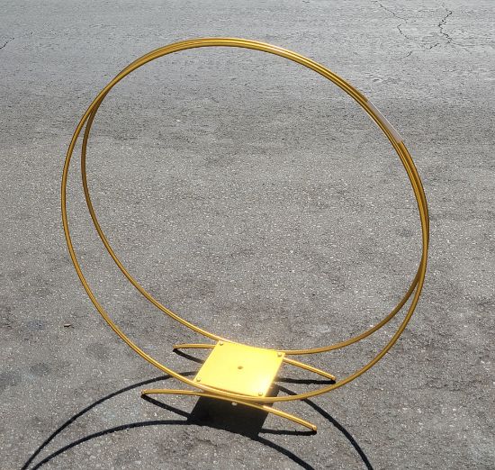 Picture of CT-32B-GD Circle Hoop Stand 32"