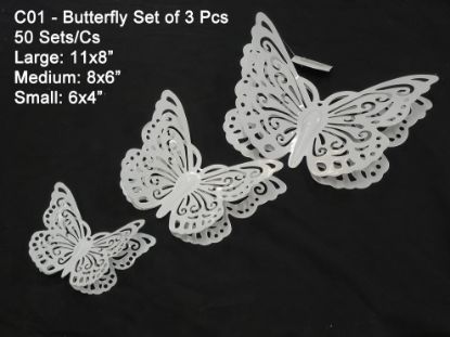 Picture of C01 Metal Butterfly Set